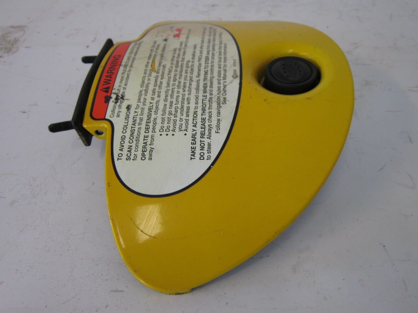 Polaris PWC Watercraft 2003-2004 Virage / Freedom Yellow Console Lid 5434564-443