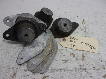 Kawasaki Jet Ski 2006-2021 STX-12F/15F Ultra OEM Engine Mount Set # 92161-3789