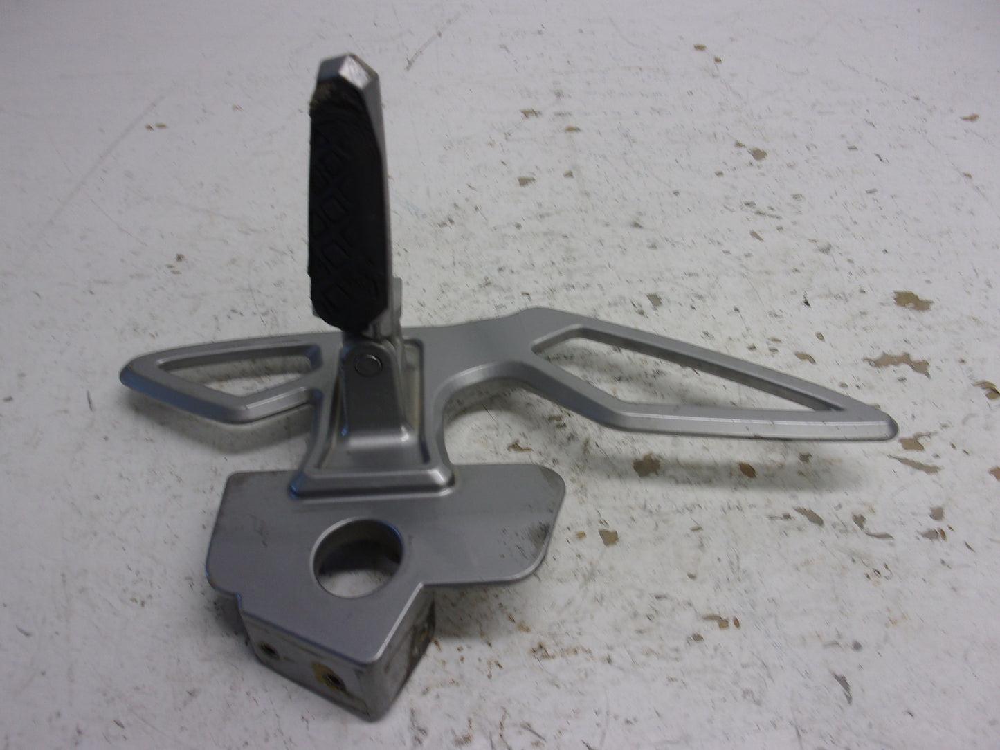 Can-Am Roadster 2008 GS OEM Driver Side Footpeg + Support Part# 705001700