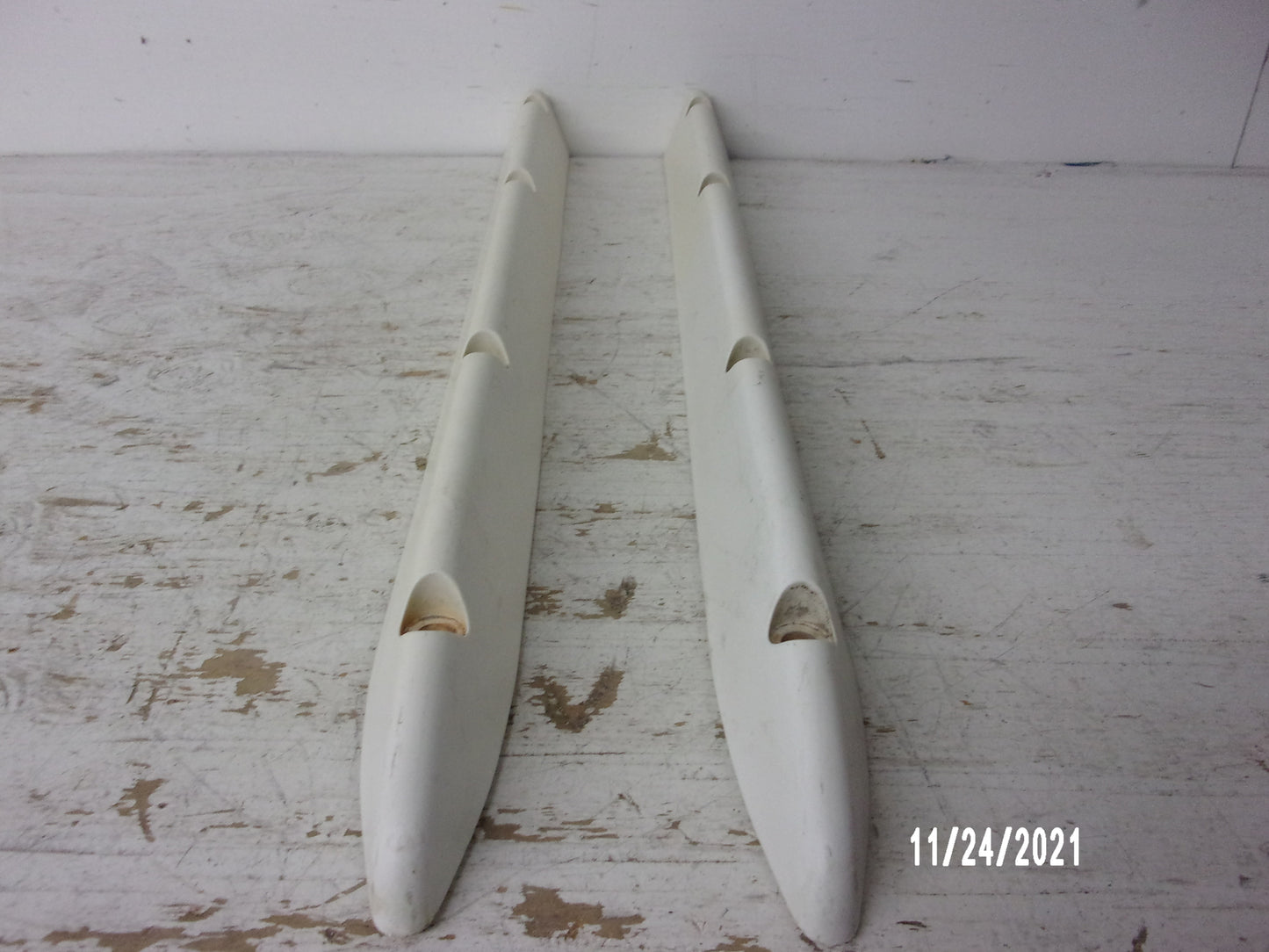 Kawasaki Jet Ski 1995 ZXI OEM White Stabilizer Set Part# 59437-3708-8U