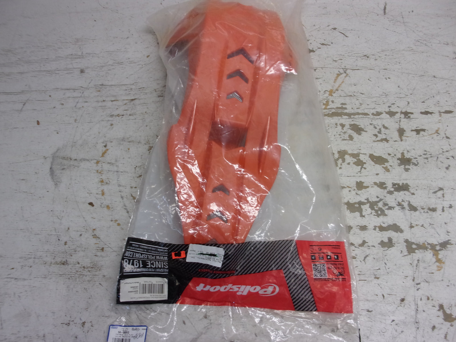 KTM Dirt Bike POLISPORT FORTRESS SKID PLATE W/LINK PROTECTOR ORANGE # 8469100002