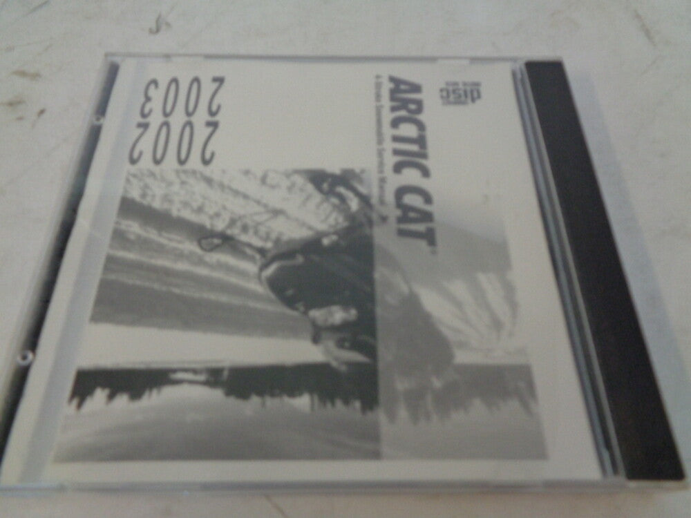 Arctic Cat 2002-2003 Snowmobile Service Manual CD Disc Part# 2256-983