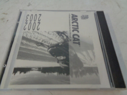 Arctic Cat 2002-2003 Snowmobile Service Manual CD Disc Part# 2256-983