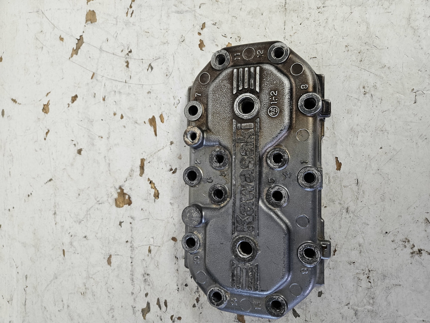 Kawasaki Jet Ski 1991-1995 650 Jet Mate X2 TS SC Silver Cylinder Head 11001-3716