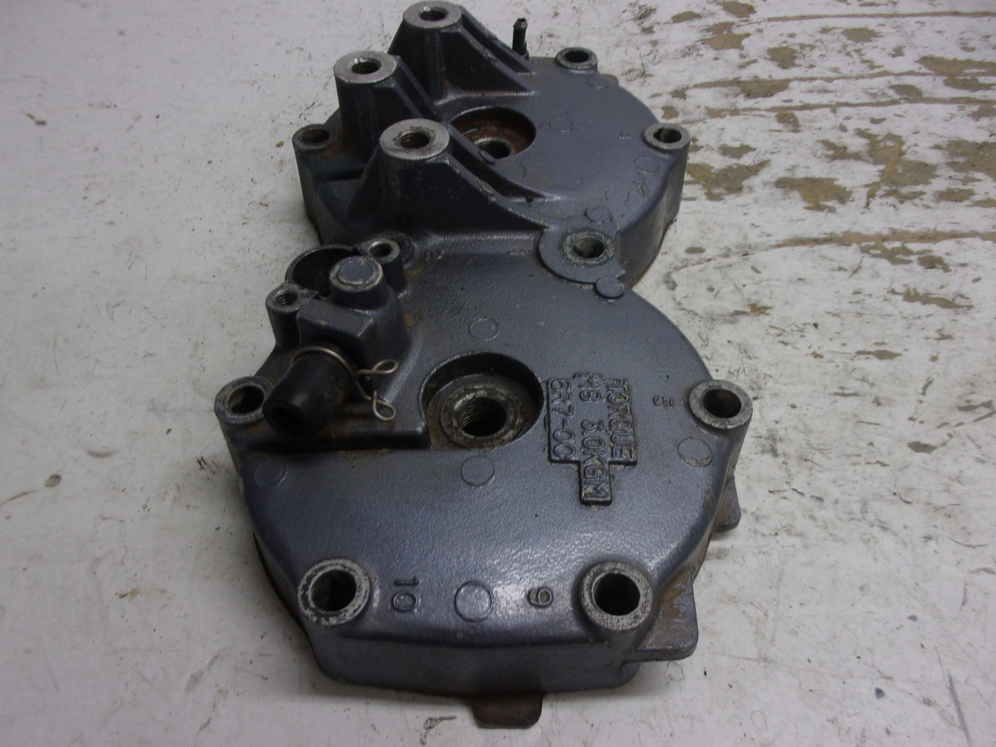 Yamaha Waverunner 1990-1996 SuperJet VXR 650 OEM Cylinder Head # 6R7-11111-00-94