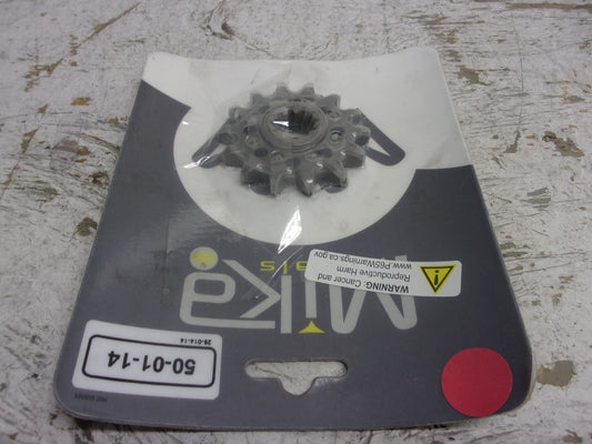 KTM Dirt Bike 2004-2017 85 NEW Mika 14T Front Sprocket Assembly Part# 50-01-14