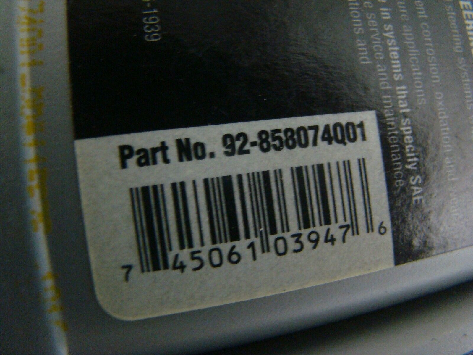 OEM Mercury Quicksilver Power Trim & Steering Fluid 8oz Bottle with Needle Top