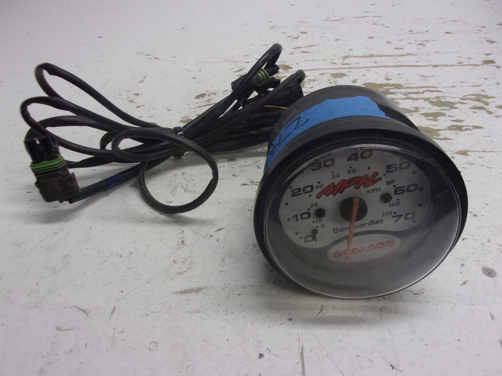 Sea Doo Bombardier PWC 1997 GTX OEM Speedometer Assembly Part# 278001037