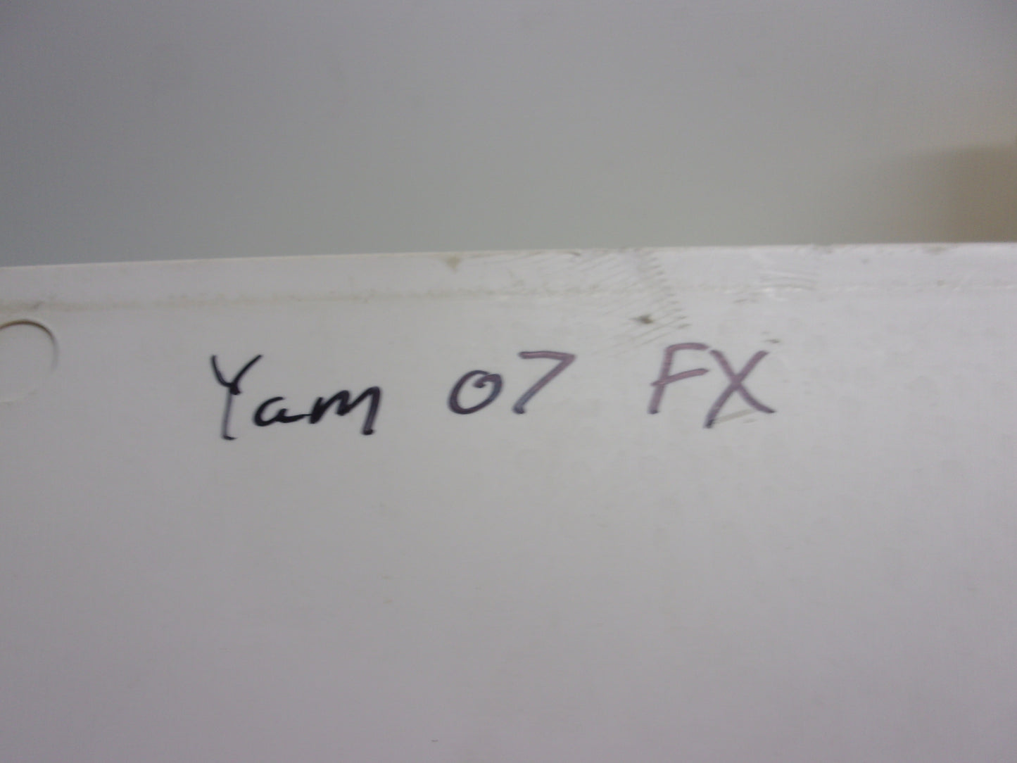 Yamaha WaveRunner 2005-2008 FX HO / Cruiser OEM Bow Locker Plate F1S-U475F-00-00