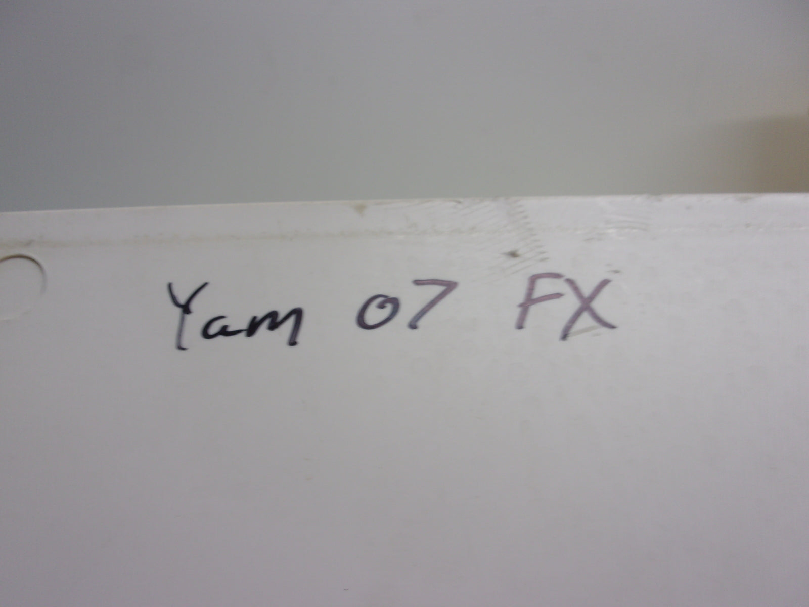 Yamaha WaveRunner 2005-2008 FX HO / Cruiser OEM Bow Locker Plate F1S-U475F-00-00