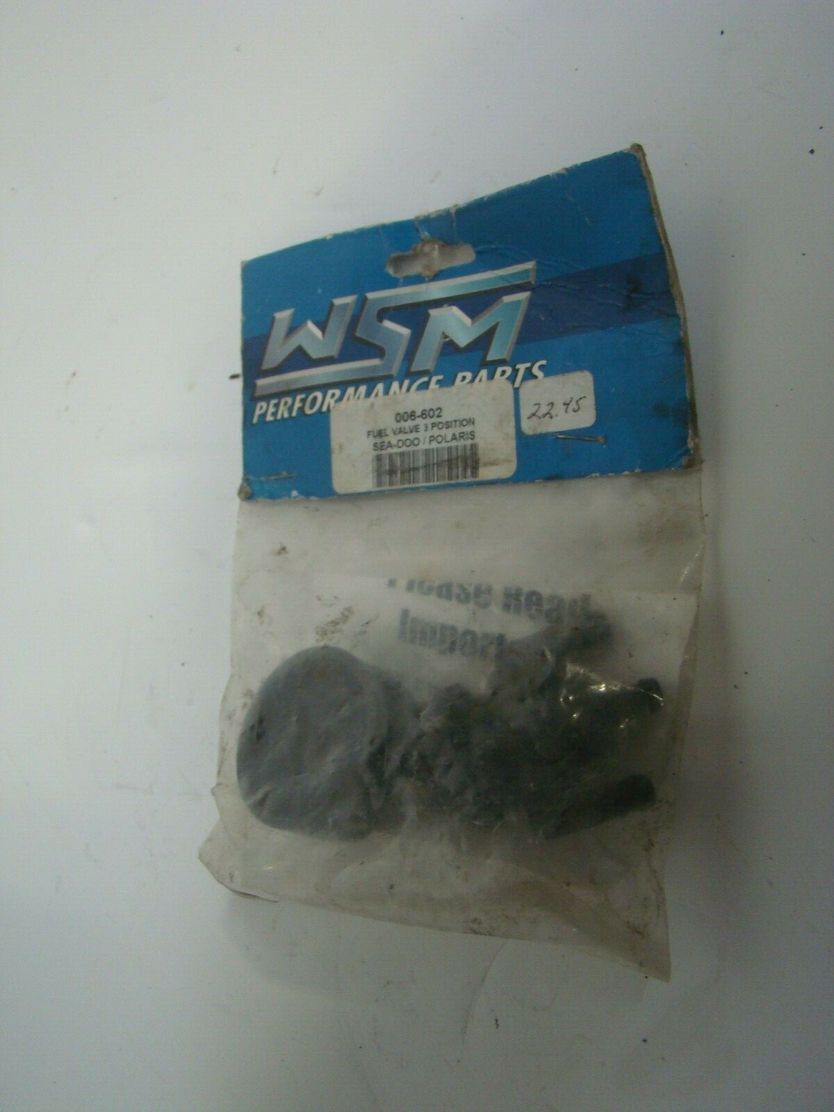 Polaris / Sea Doo WSM 3 Position Fuel Valve Assembly New Part# 006-602