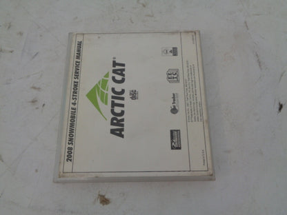 Arctic Cat 2008 4-Stroke Snowmobile Service Manual CD Disc Part# 2259-008