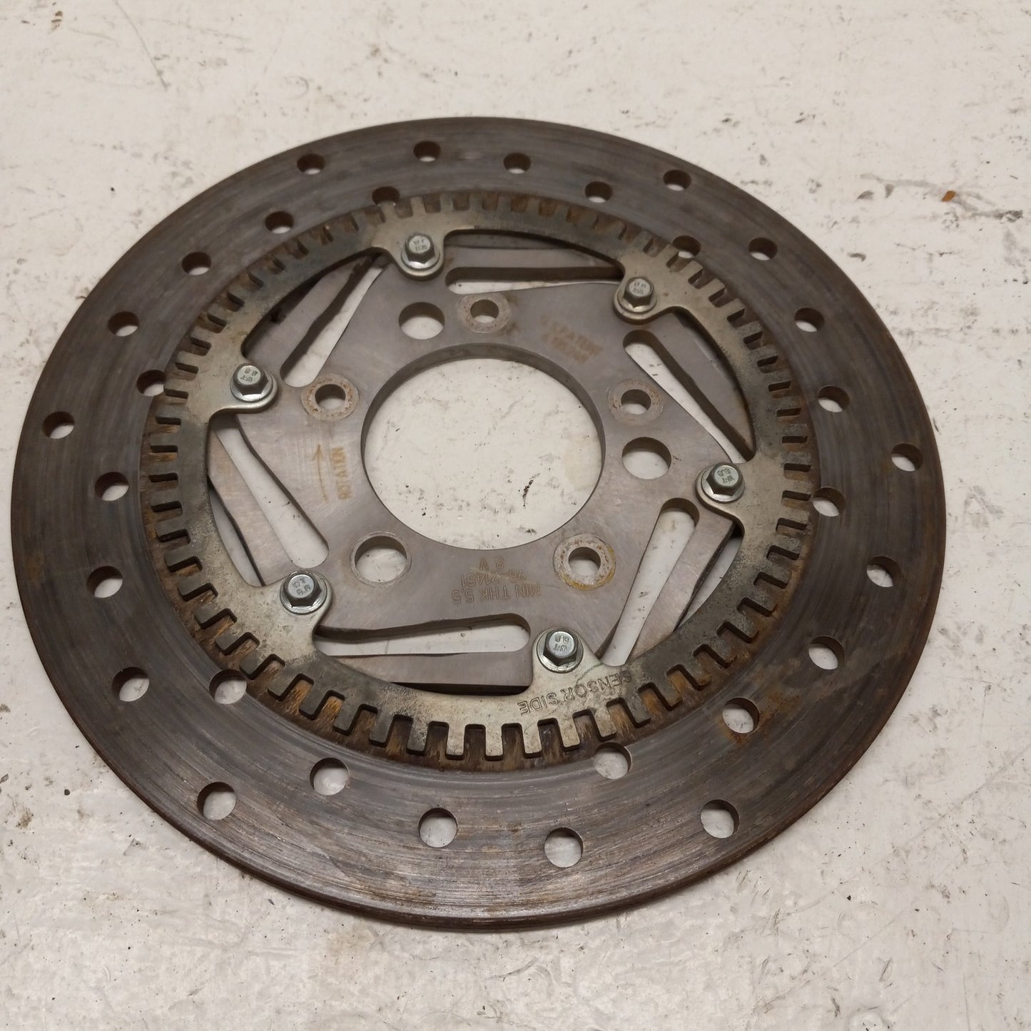 Can-Am Roadster 2008-2012 GS RS RT/RTS OEM Rear Brake Disc + ABS Disc 705600591