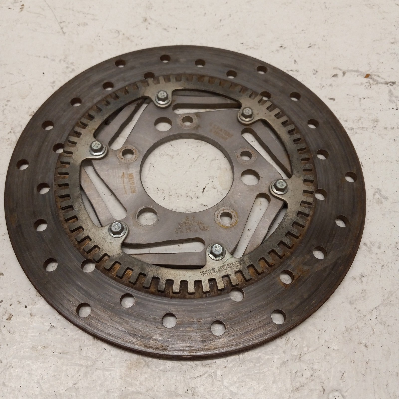 Can-Am Roadster 2008-2012 GS RS RT/RTS OEM Rear Brake Disc + ABS Disc 705600591
