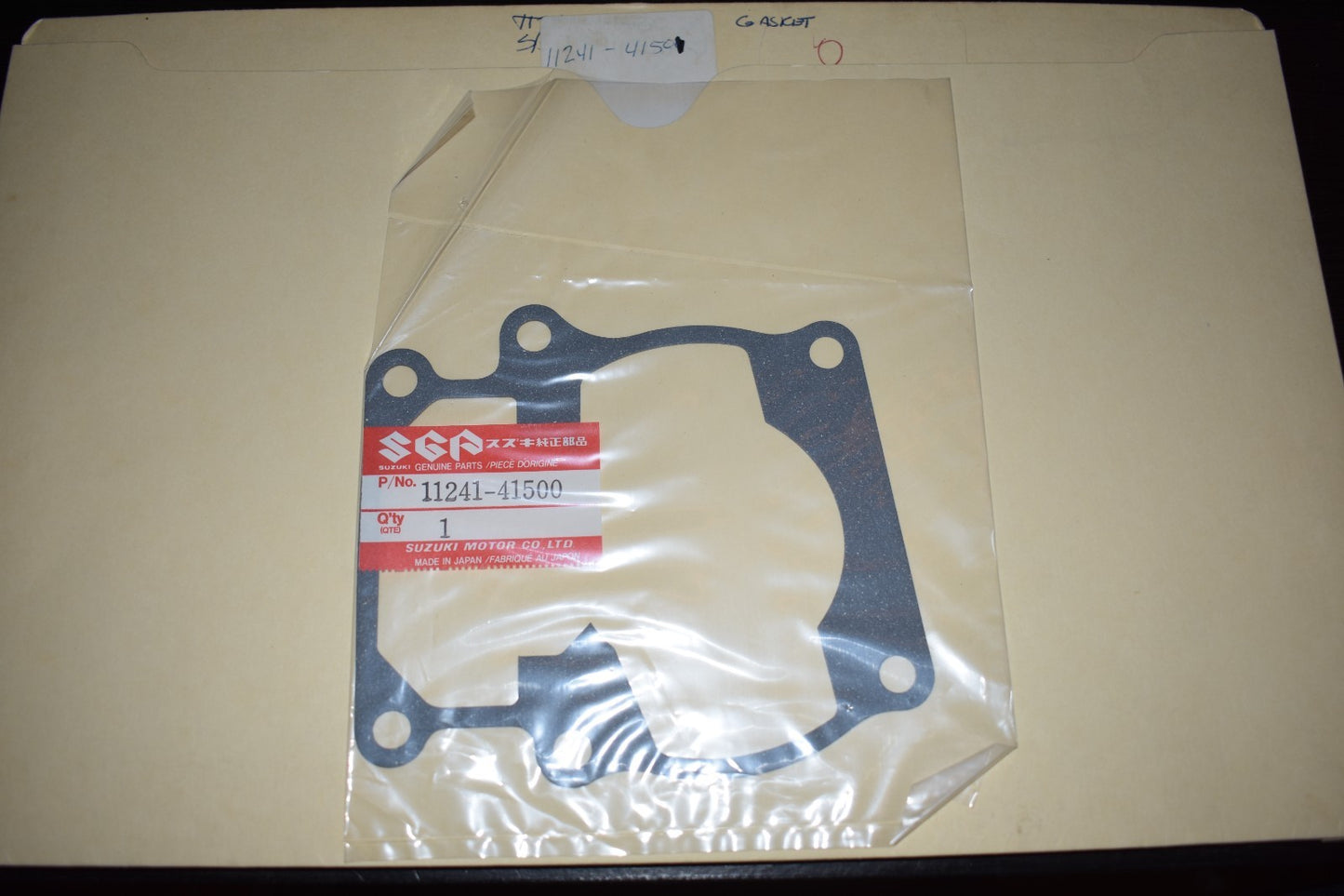 1978-79 Suzuki PE175 Cylinder Base Gasket 11241-41500