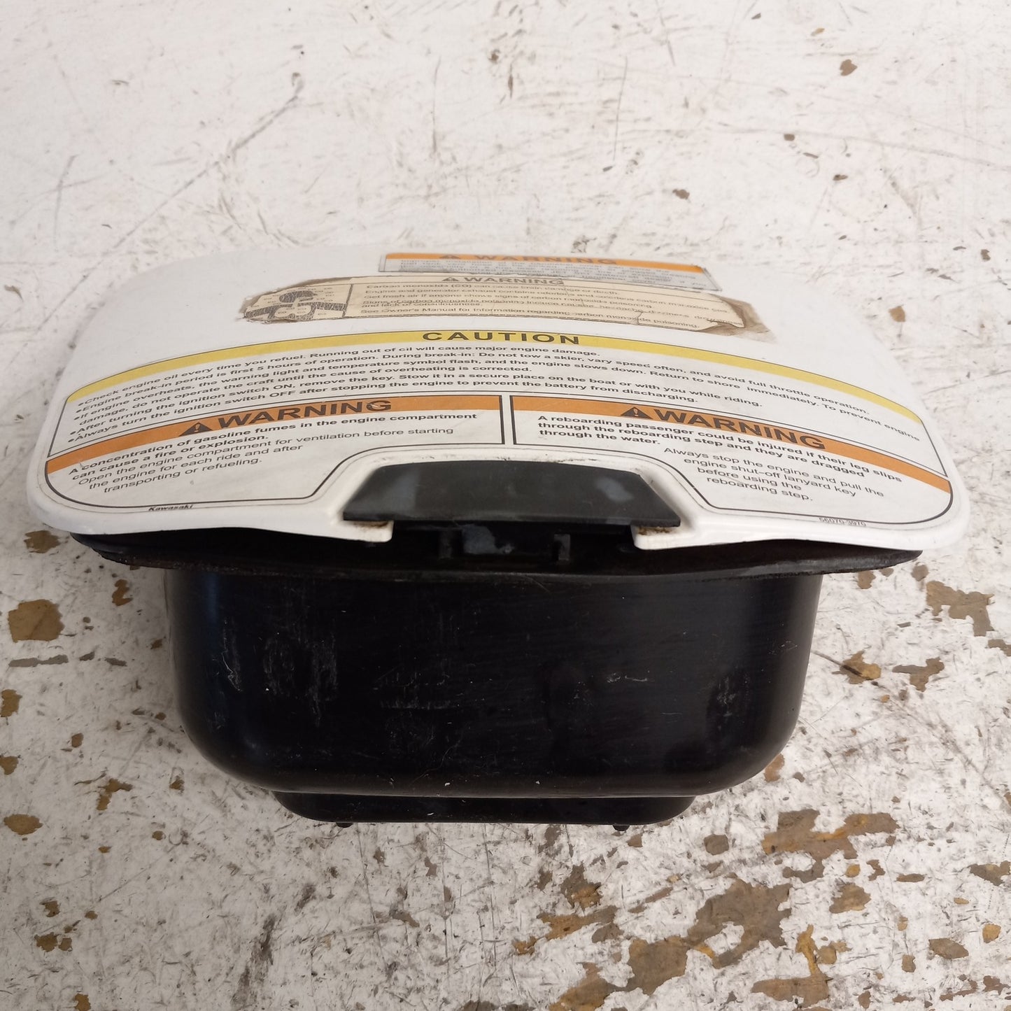 Kawasaki Jet Ski 2001-2013 STX-12F/15F Complete White Glove Box 14091-3710-8C