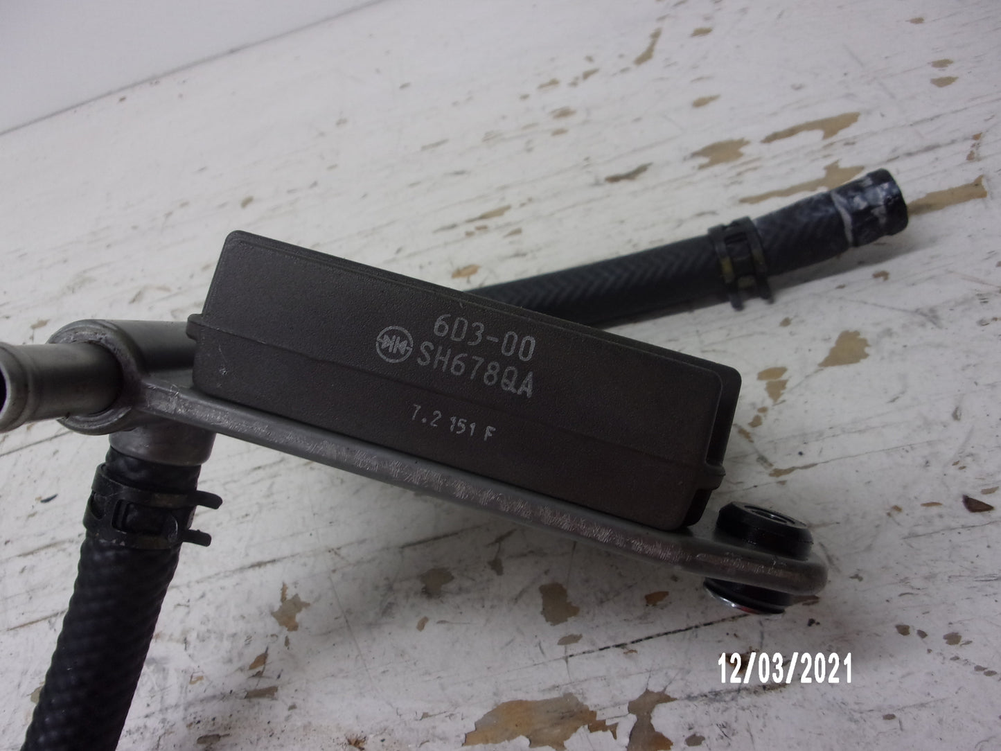 Yamaha WaveRunner PWC 2016-2022 EX V1 VX OEM Rectifier + Plate # 6EY-81975-00-00