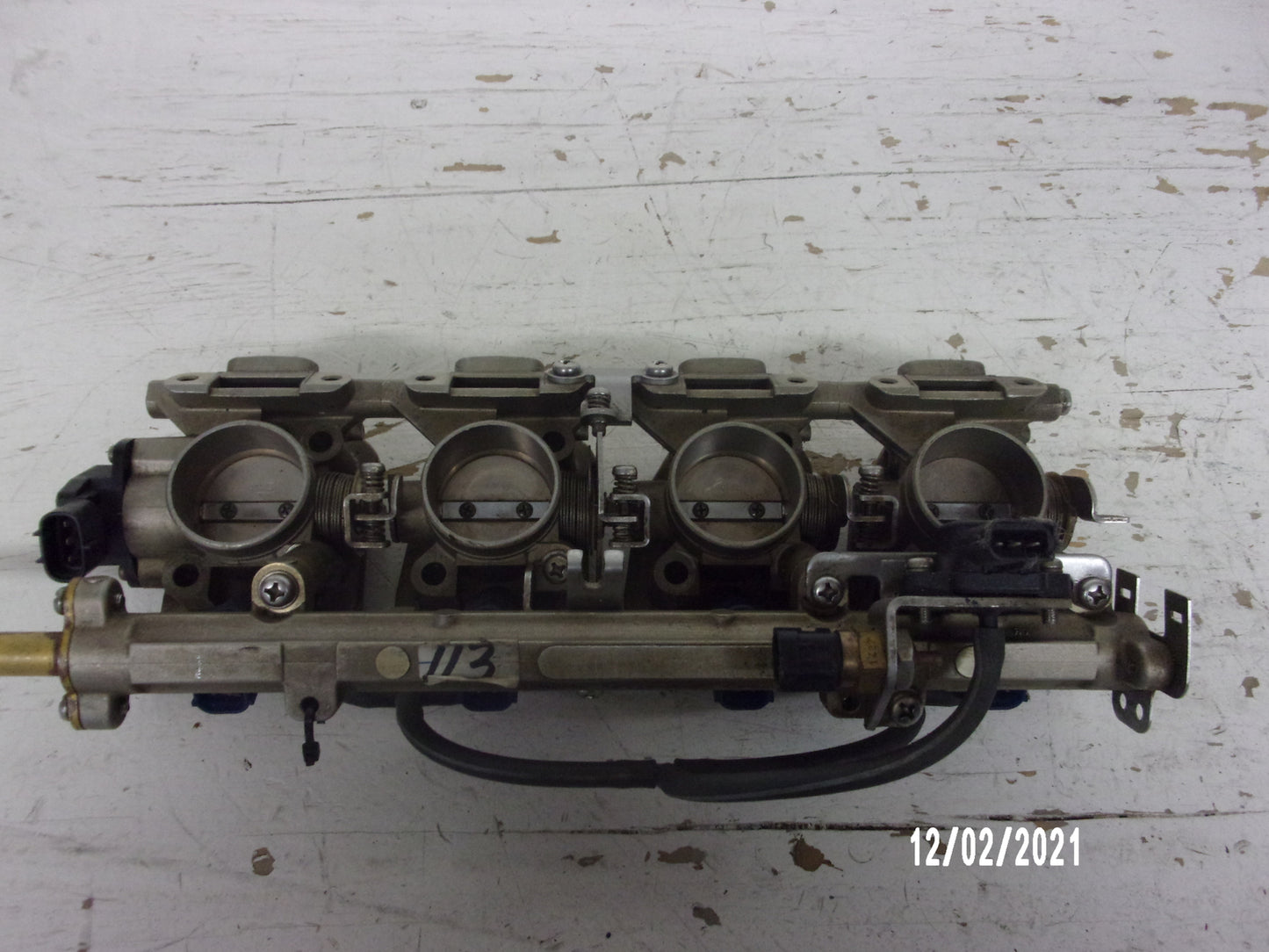 Yamaha Waverunner 2002 FX140 OEM Throttle Body + Injectors Part# 60E-13750-00-00