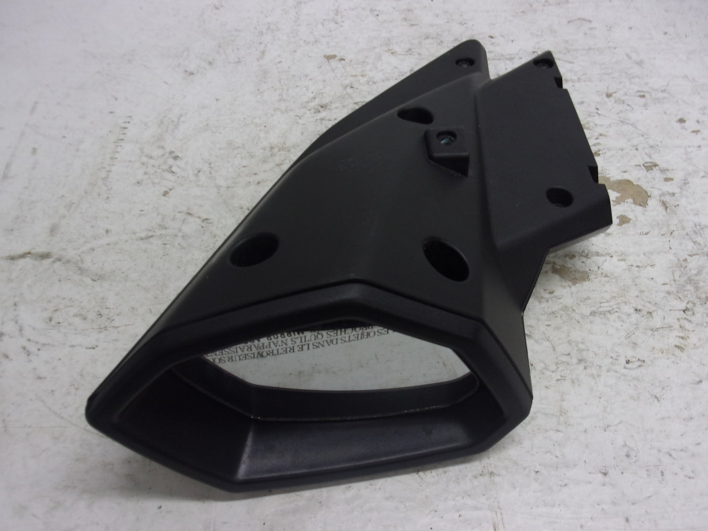 Yamaha 2019-2021 FX Cruiser HO OEM Black & White Right Mirror # F3X-U590E