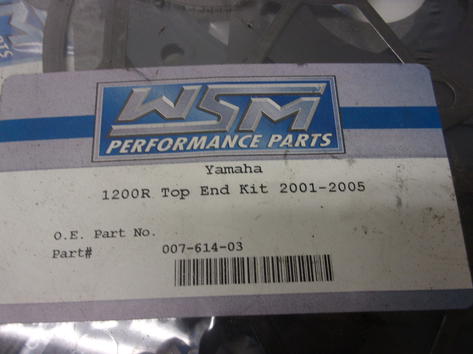 Yamaha Waverunner 2001-2005 1200 R NEW WSM Top End Gasket Kit Part# 007-614-03