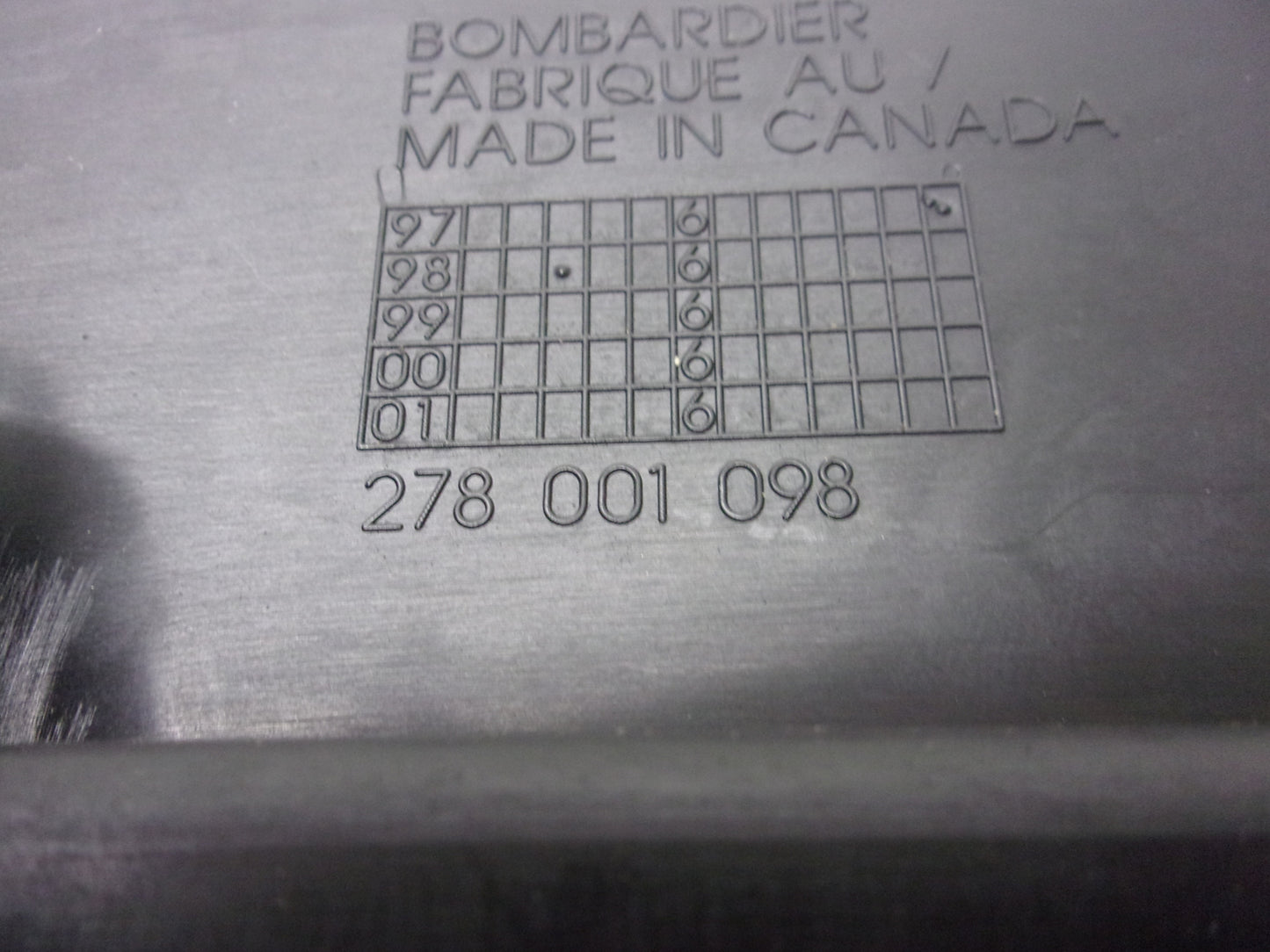 Sea Doo Bombardier 1998 GTX RFI OEM ECU , Electronic Control Module # 278000939