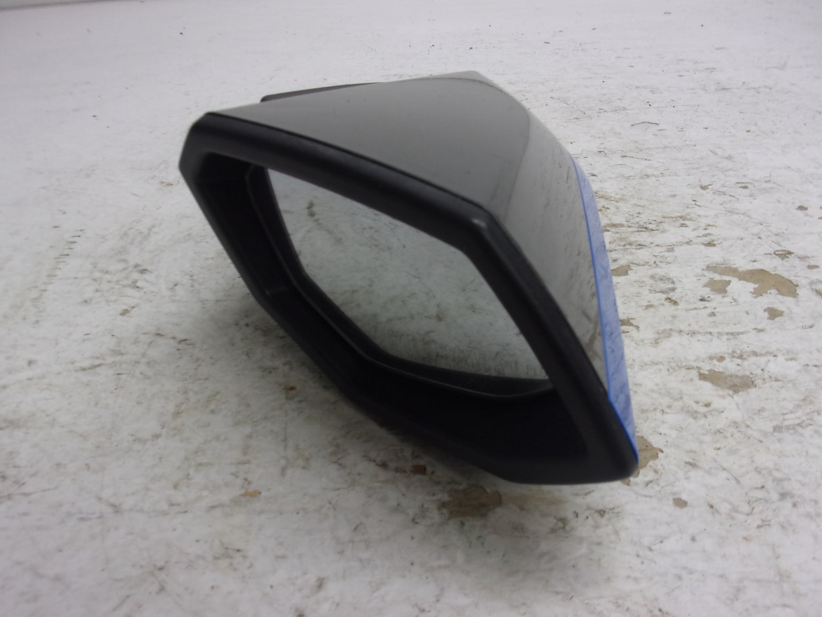 Yamaha 2019-2021 FX Cruiser HO OEM Dark Pewter & Blue RH Mirror # F3X-U590E
