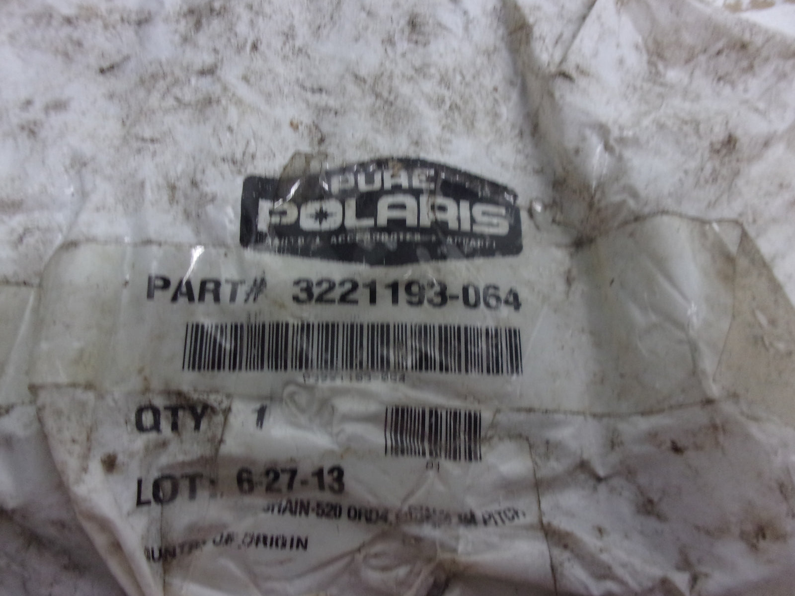 Polaris 87-99 SCRAMBLER MAGNUM SPORTSMAN BIG BOSS 520 DRIVE CHAIN # 3221193-064