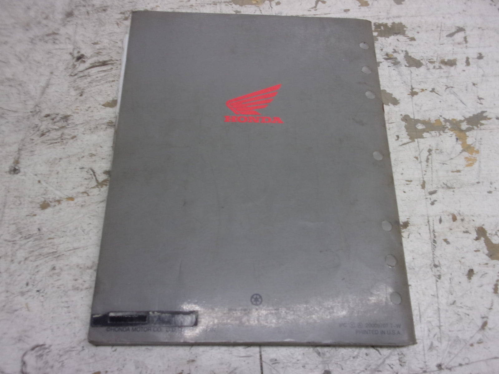 Honda Dirt Bike MX 1996-2003 XR250R OEM Service Manual Part# 61KCE06