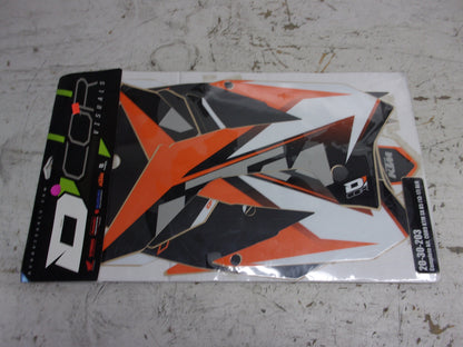 KTM 2013-2017 D'Cor NEW KTM Complete White Decal Set Part# 20-30-203
