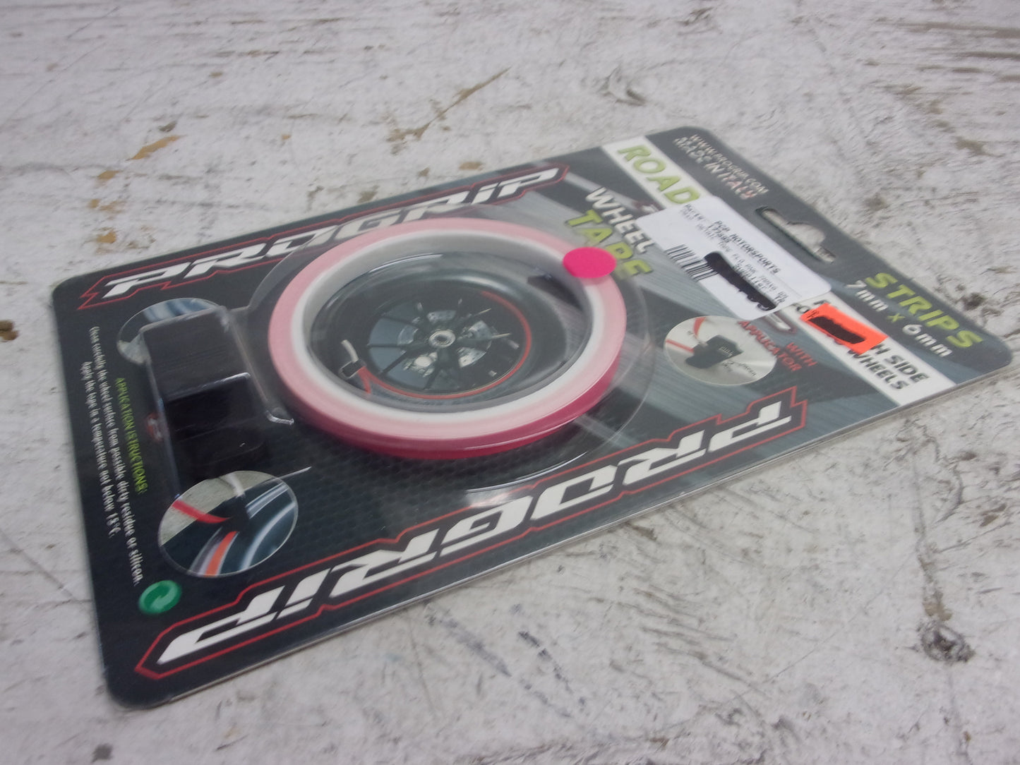 Pro Grip 5025 Wheel Rim Tape Reflective Fluorescent Fuxia Part# 177895