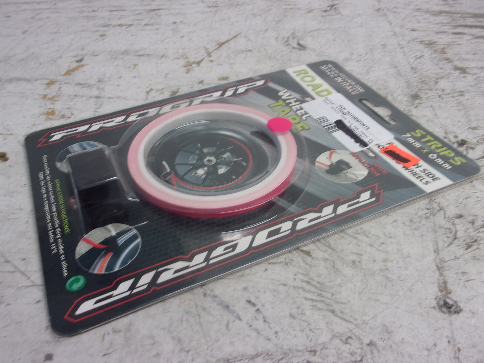 Pro Grip 5025 Wheel Rim Tape Reflective Fluorescent Fuxia Part# 177895
