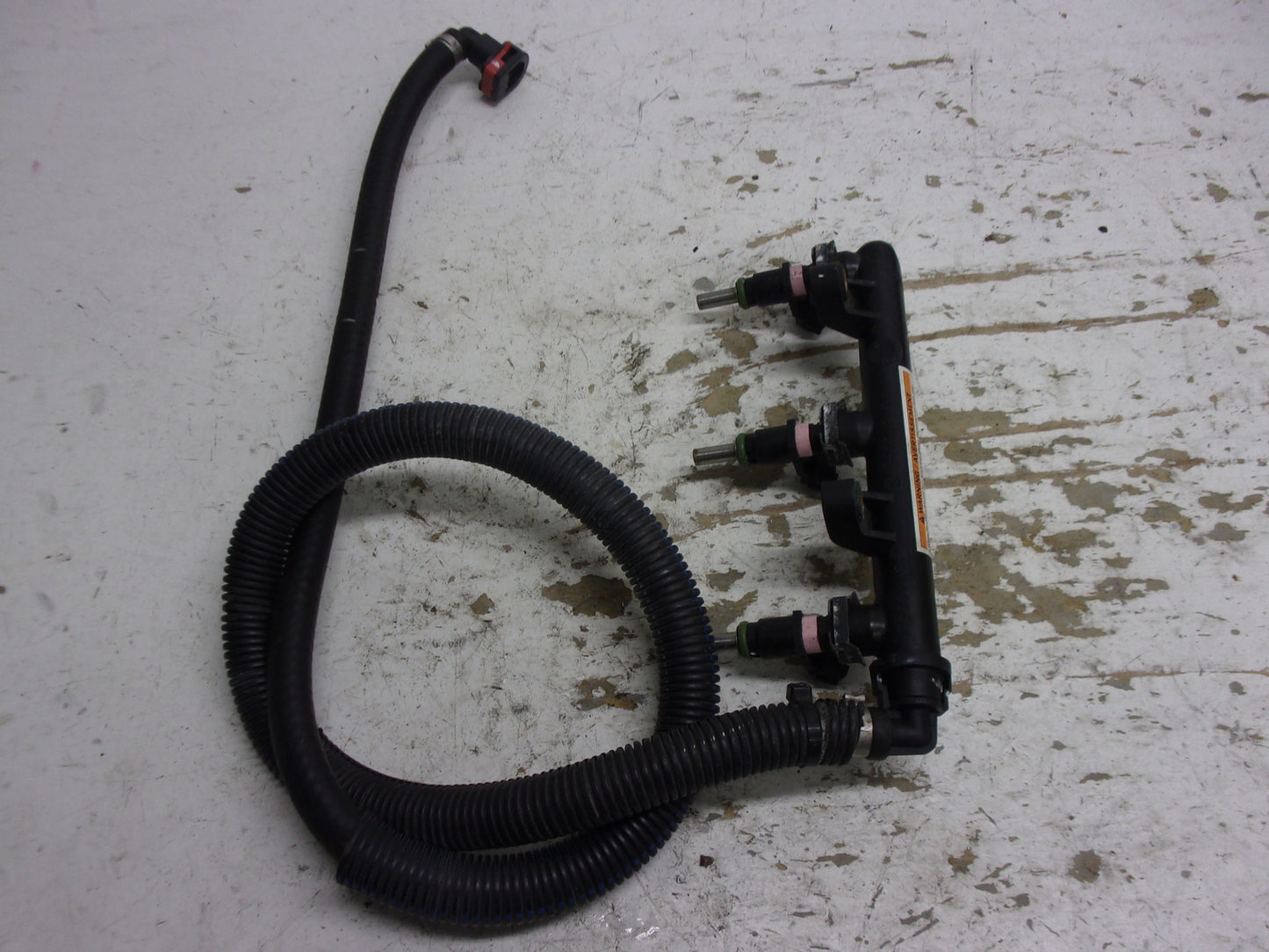 Sea Doo Bombardier 2019-2022 Spark OEM Fuel Rail + Fuel Injectors # 420874855