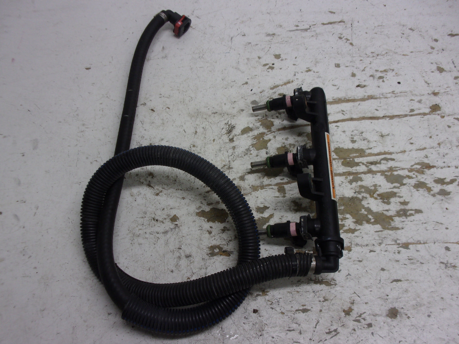 Sea Doo Bombardier 2019-2022 Spark OEM Fuel Rail + Fuel Injectors # 420874855