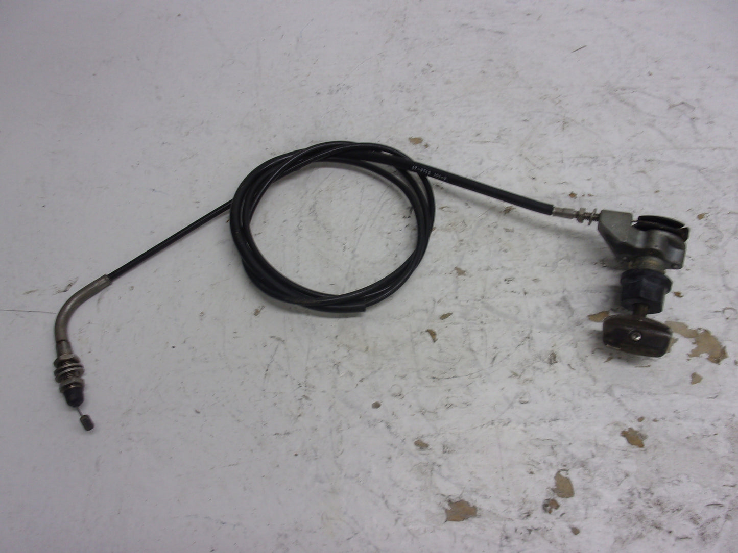 Kawasaki Jet Ski 1989-1990 TS OEM Choke / Starter Knob & Cable Part# 54017-3712