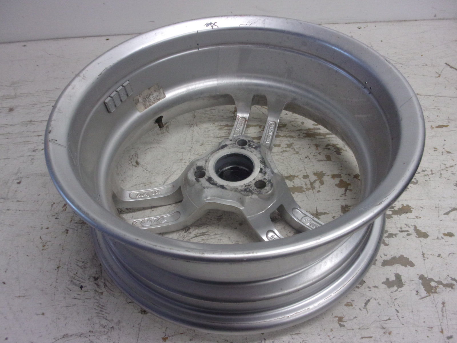 Can-Am Roadster 2010-2012 Spyder RS-S OEM Silver Front Wheel # 706201058