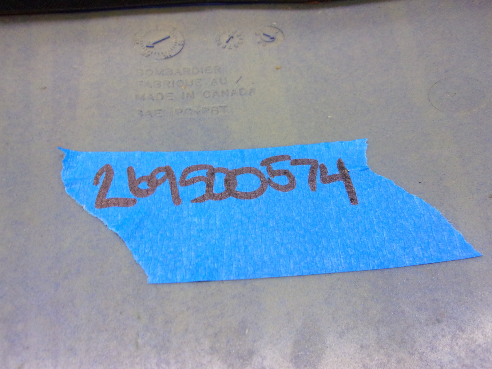 Sea Doo Bombardier 2001 RX OEM Blue Access Cover # 269500902