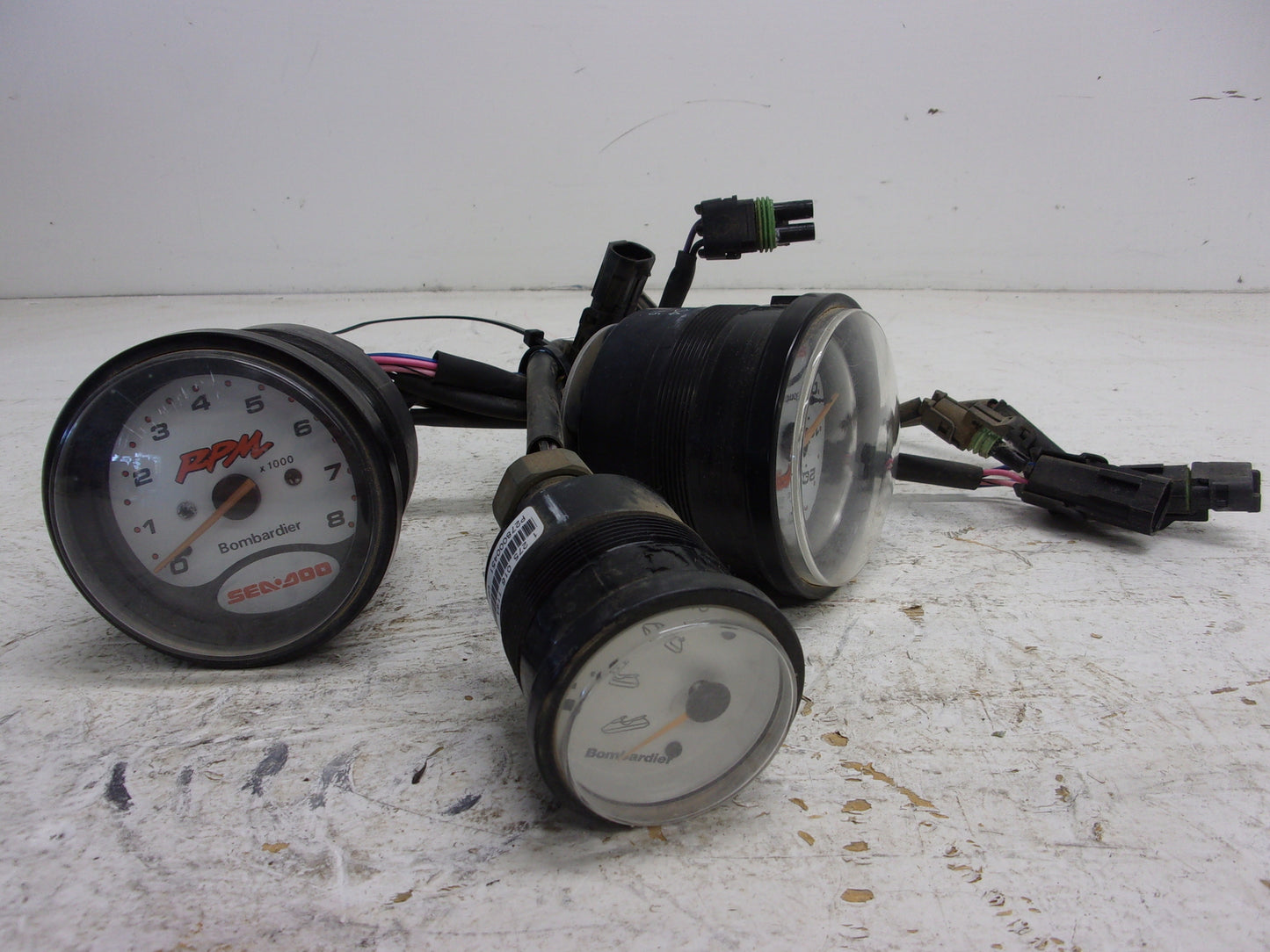 SeaDoo Bombardier 1998 XP Limited OEM Complete Instrument Gauge Set # 278001230