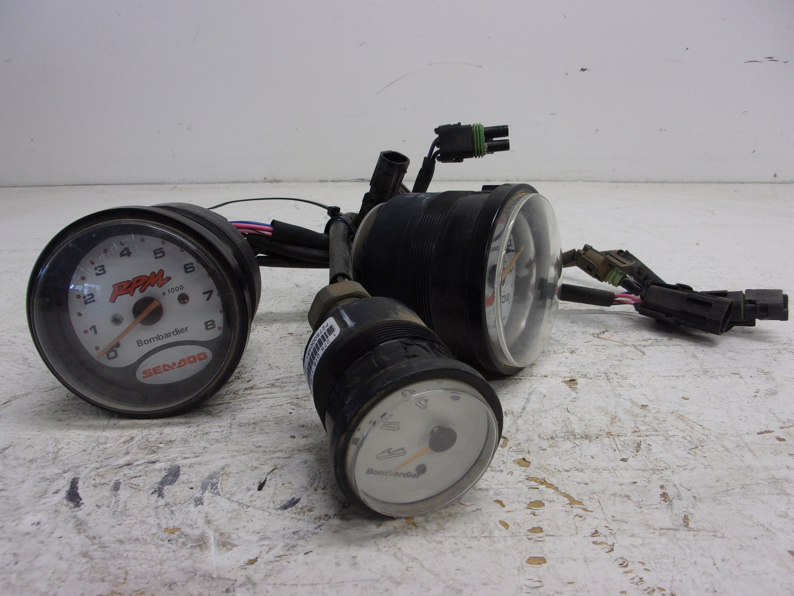 SeaDoo Bombardier 1998 XP Limited OEM Complete Instrument Gauge Set # 278001230