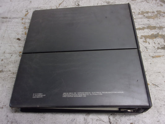 Honda 1993 GL1500 Service Manual & Electrical Troubleshooting Manual 61MZ300-AH