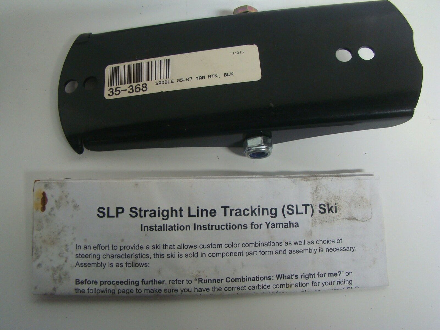 Yamaha Snowmobile 2005-2010 Mountain SLP Straight Line Tracking Saddle Brackets