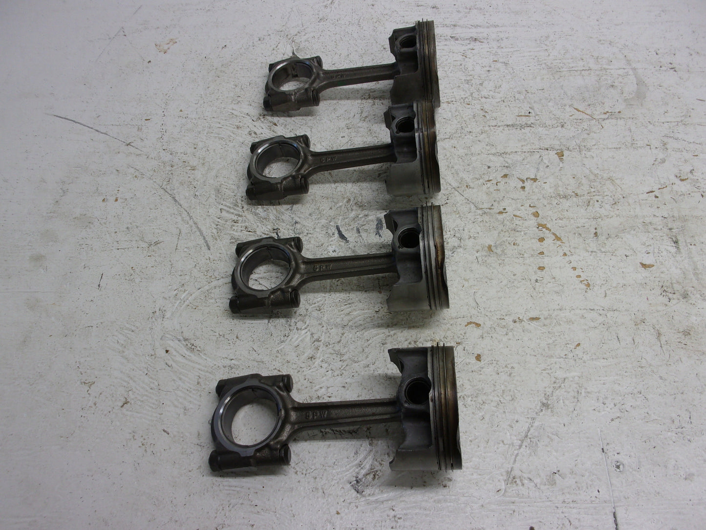 Yamaha Waverunner 2002-2008 FX OEM Connecting Rod + Piston Set # 5PW-11650-00-00