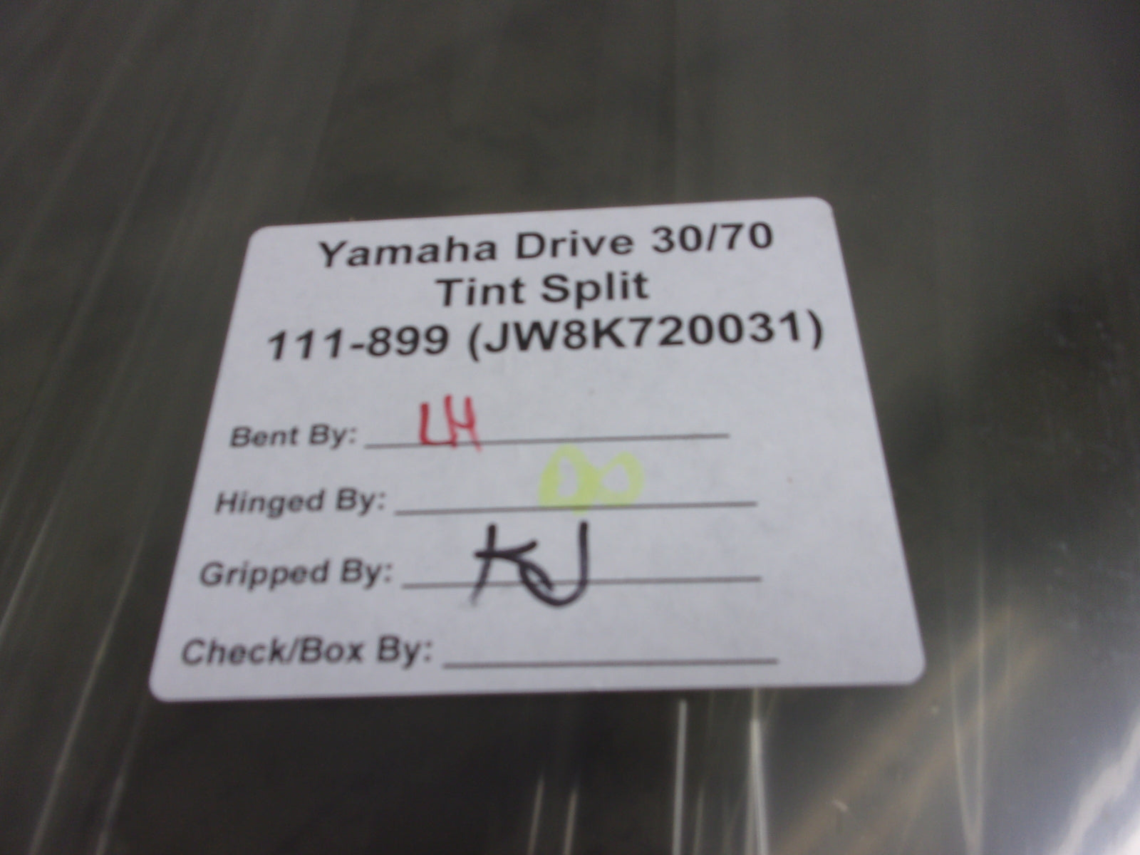Yamaha Golf Cart 2013-2016 The Drive OEM New Folding Windscreen JW8-K7200-31-00