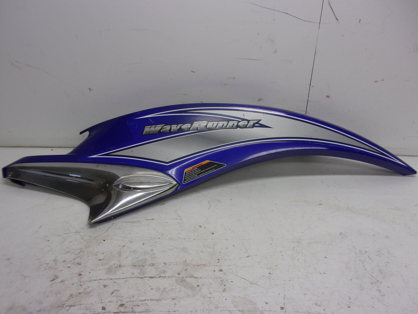 Yamaha WaveRunner 2006-2007 FX HO OEM Blue RH Side Panel Part# F1X-U377C-30-P0