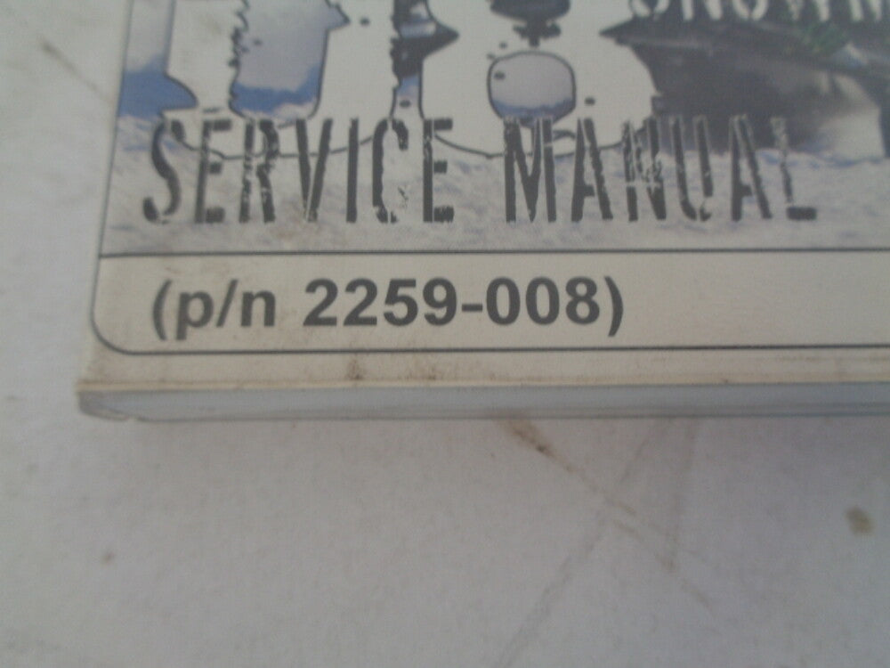 Arctic Cat 2008 4-Stroke Snowmobile Service Manual CD Disc Part# 2259-008