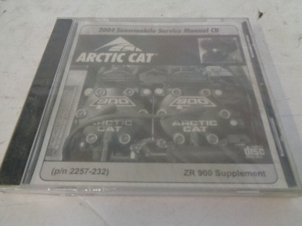 Arctic Cat 2004 Snowmobile ZR 900 Service Manual Supplement # 2257-232