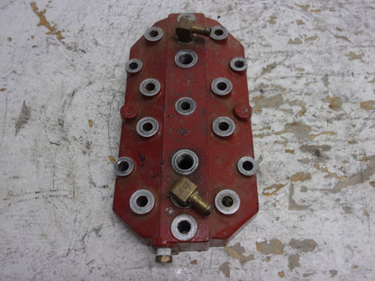 Kawasaki Jet Ski 1987-1990 JS550 550 SX OEM Red Cylinder Head Part 11008-2059-YR