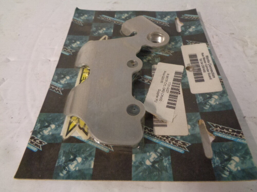 Honda Dirt Bike 2002-2004 CRF450 NEW Werks Rear Master Cylinder Guard 1731-0027