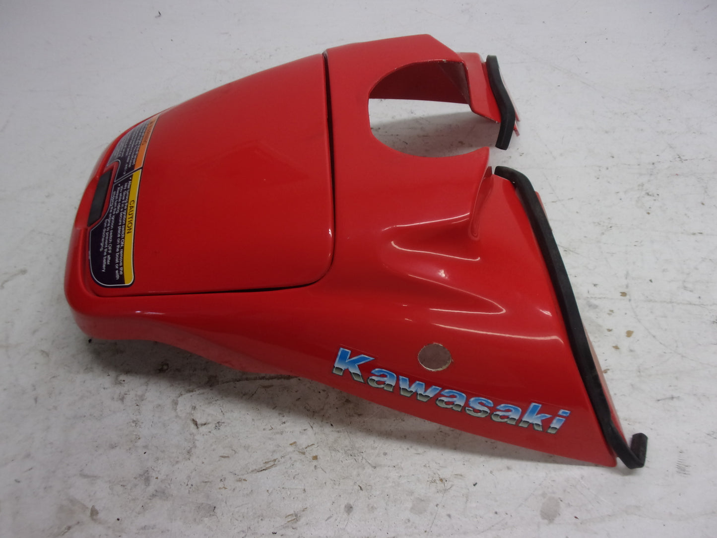 Kawasaki Jet Ski 1999-2000 Ultra 150 Red Center Storage + Lid # 14090-3812-H1