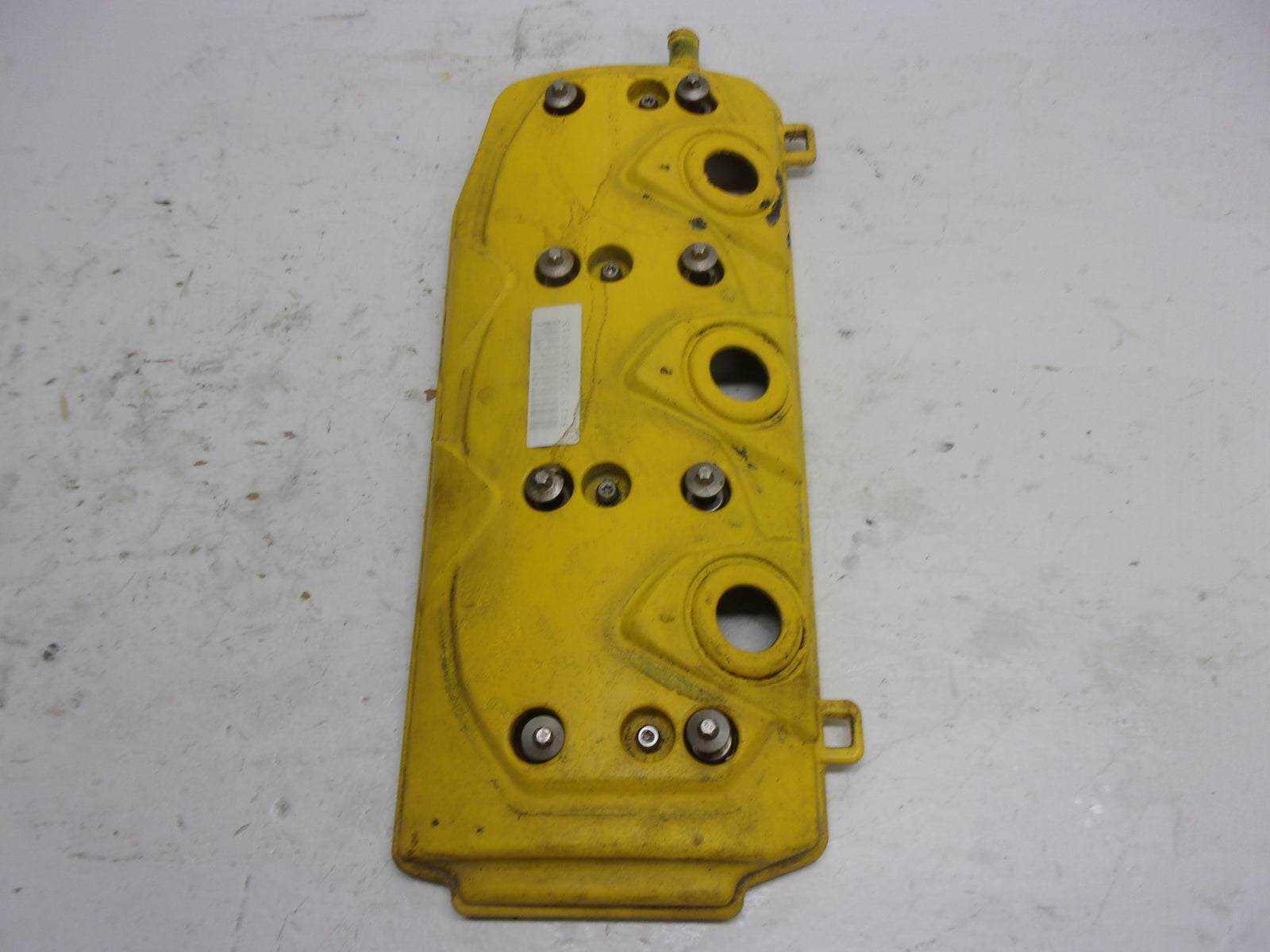 Sea Doo Bombardier 2003-2005 GTX RXP RXT OEM  Yellow Valve Cover Part# 420811581