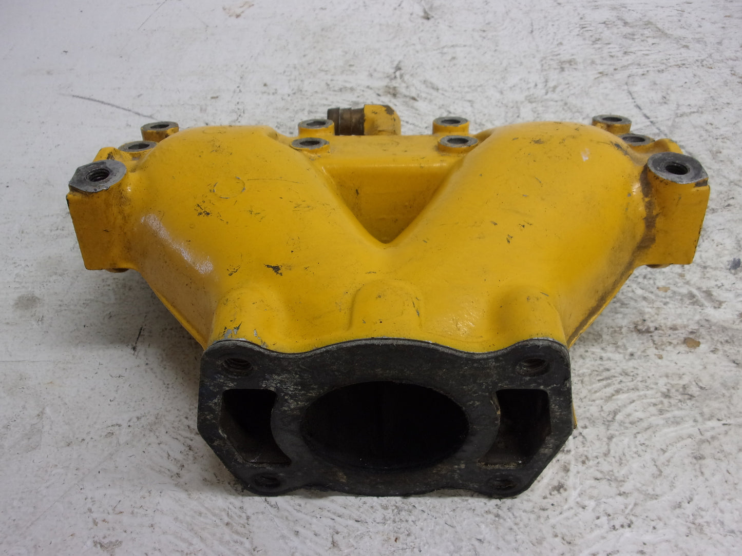 Sea Doo Bombardier 1991 XP GT SP OEM Yellow Exhaust Manifold Assembly 290978619